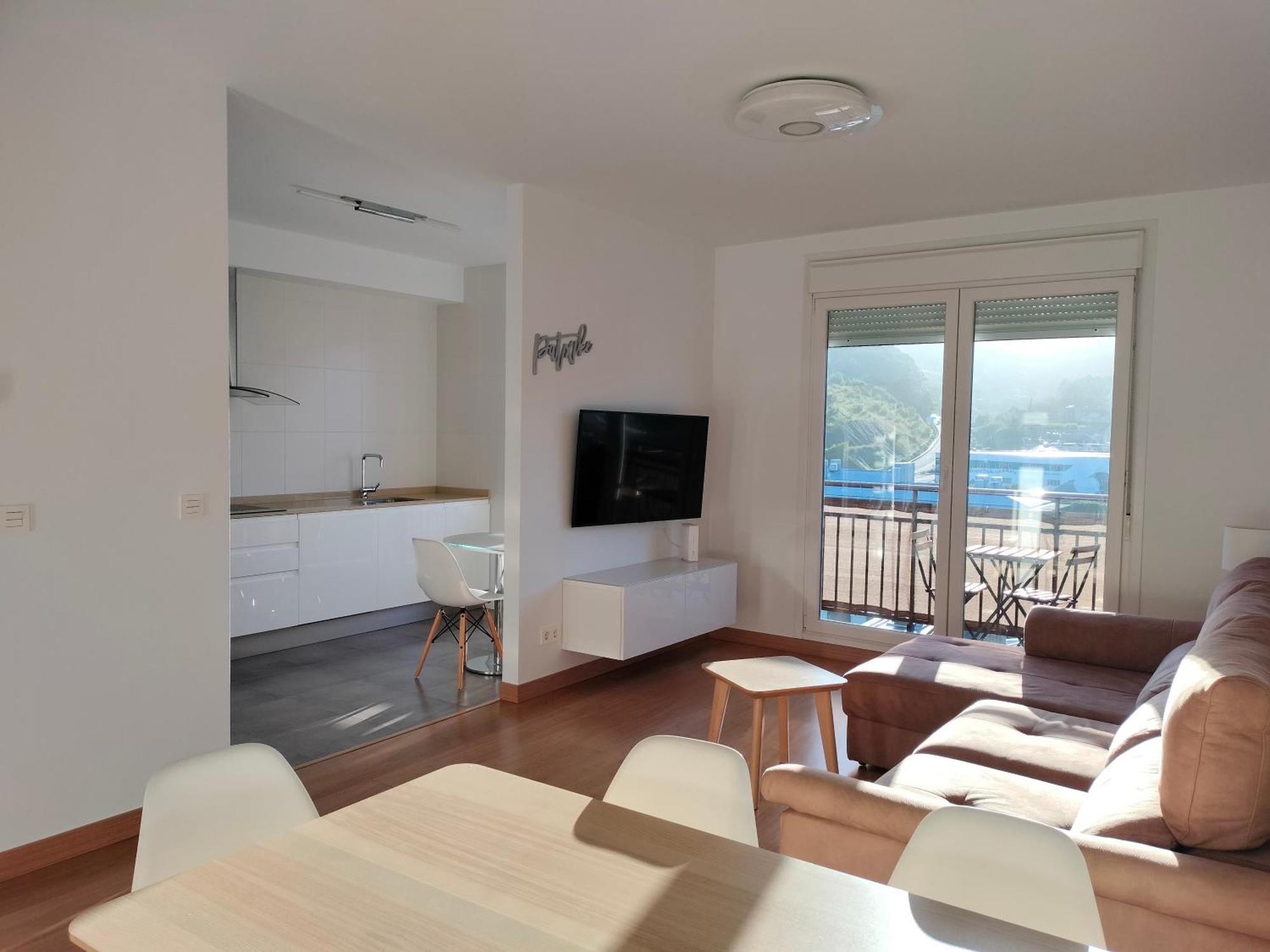 Apartamento Patxike Con Plaza De Garaje Lägenhet Bermeo Rum bild